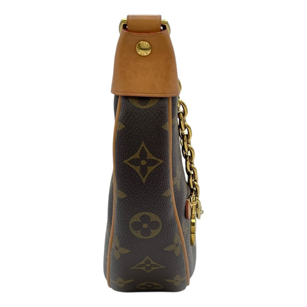 ルイ・ヴィトン LOUIS VUITTON ループ M81098 ブラウン モノグラム・キャンバス レディース ショルダーバッグ