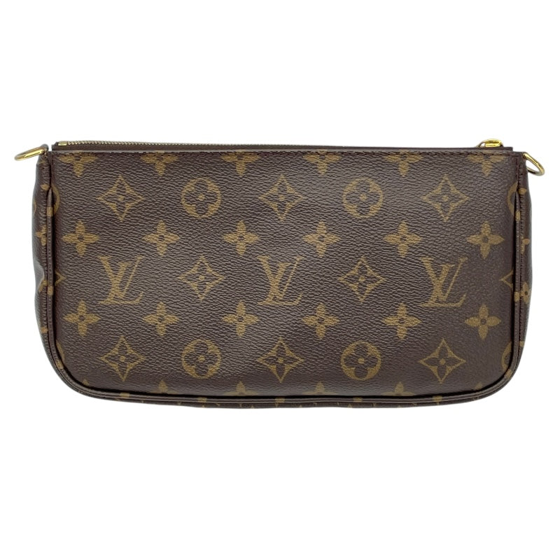 ルイ・ヴィトン LOUIS VUITTON ミュルティ･ポシェット･アクセソワール M44840 ブラウン モノグラムキャンバス レディース ショルダーバッグ