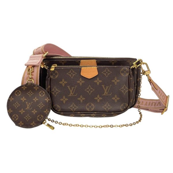 ルイ・ヴィトン LOUIS VUITTON ミュルティ･ポシェット･アクセソワール M44840 ブラウン モノグラムキャンバス レディース ショルダーバッグ