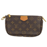 ルイ・ヴィトン LOUIS VUITTON ミュルティ･ポシェット･アクセソワール M44840 ブラウン モノグラムキャンバス レディース ショルダーバッグ