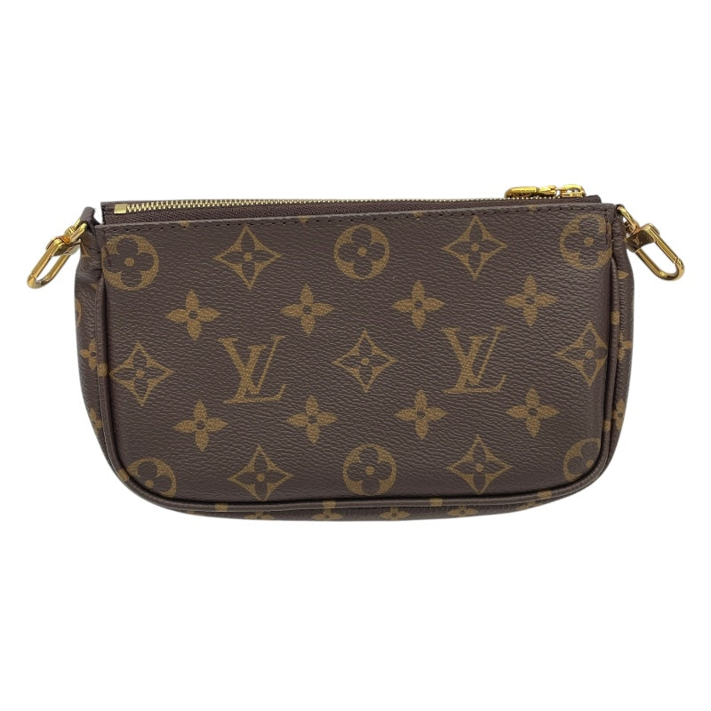 ルイ・ヴィトン LOUIS VUITTON ミュルティ･ポシェット･アクセソワール M44840 ブラウン モノグラムキャンバス レディース ショルダーバッグ