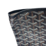 ゴヤール GOYARD サンルイPM ブラック ゴヤールディンキャンバス レディース ハンドバッグ