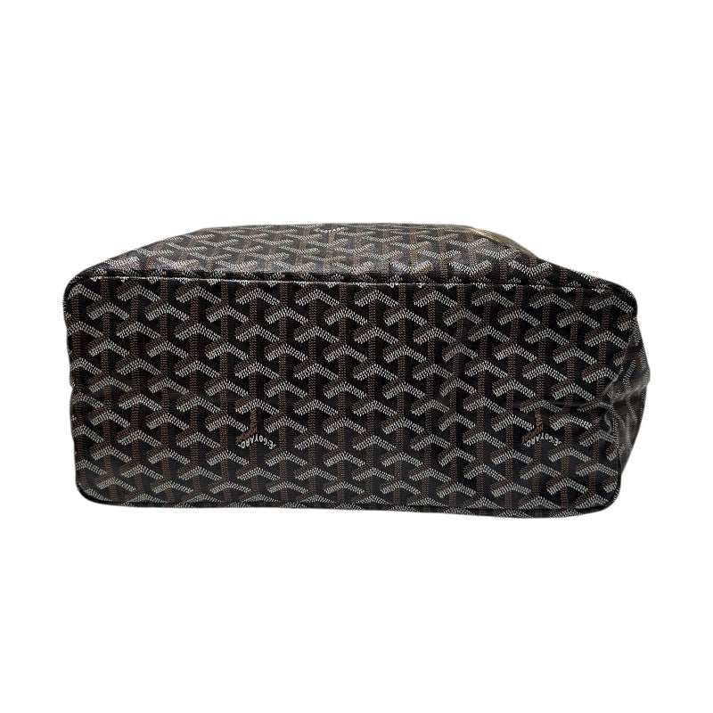 ゴヤール GOYARD サンルイPM ブラック ゴヤールディンキャンバス レディース ハンドバッグ
