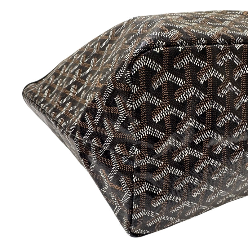 ゴヤール GOYARD サンルイPM ブラック ゴヤールディンキャンバス レディース ハンドバッグ