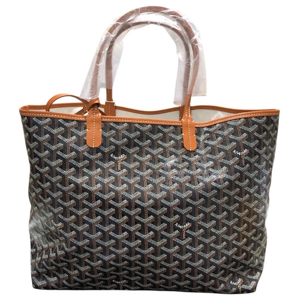 ゴヤール GOYARD サンルイPM ブラック ゴヤールディンキャンバス ユニセックス トートバッグ