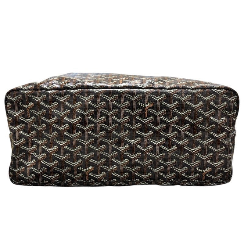 ゴヤール GOYARD サンルイPM ブラック ゴヤールディンキャンバス ユニセックス トートバッグ