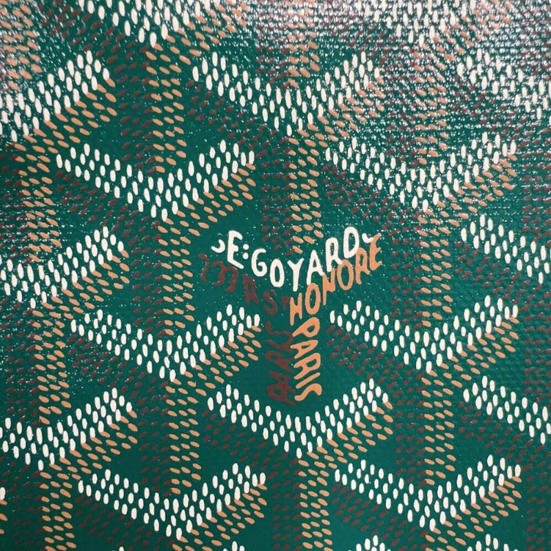 ゴヤール GOYARD サンルイPM グリーン ゴヤールキャンバス ユニセックス ハンドバッグ