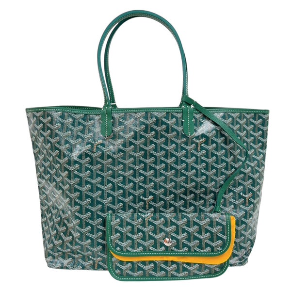 ゴヤール GOYARD サンルイPM グリーン ゴヤールキャンバス ユニセックス ハンドバッグ
