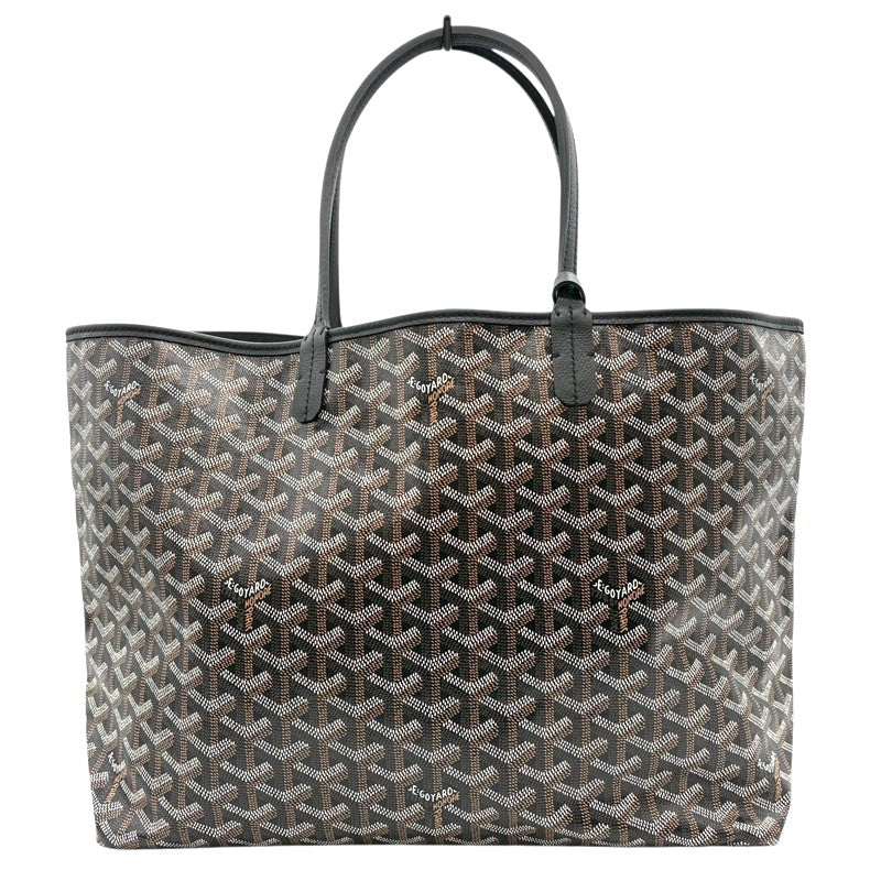 ゴヤール GOYARD サンルイPM ブラック コーティングキャンバス ユニセックス トートバッグ