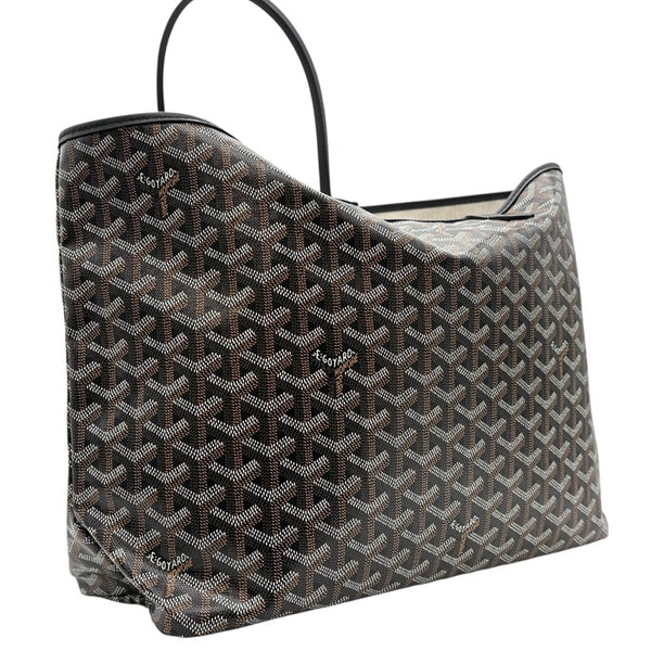 ゴヤール GOYARD サンルイPM ブラック コーティングキャンバス ユニセックス トートバッグ