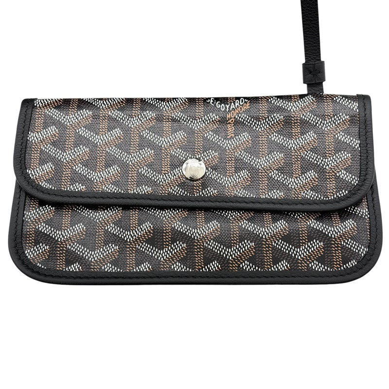 ゴヤール GOYARD サンルイPM ブラック コーティングキャンバス ユニセックス トートバッグ