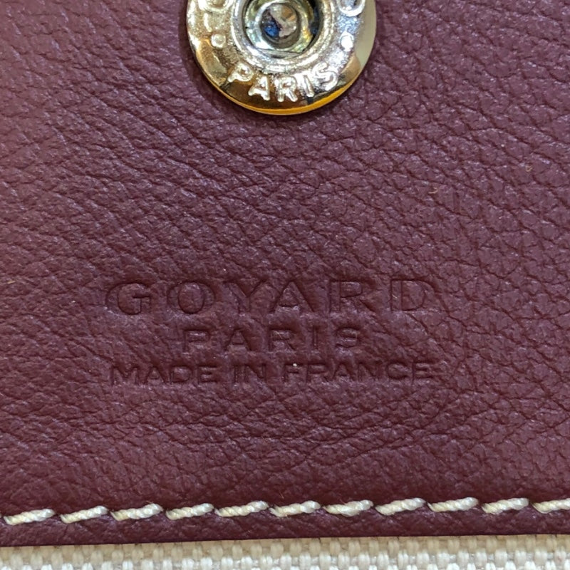 ゴヤール GOYARD サンルイPM ボルドー ゴヤールディンキャンバス レディース トートバッグ