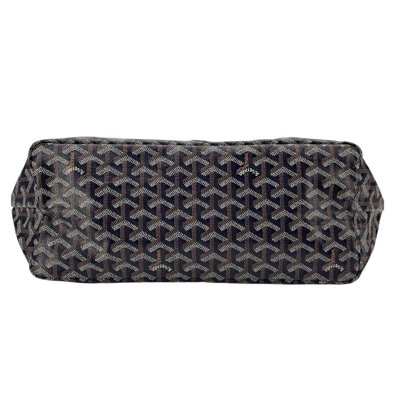 ゴヤール GOYARD サンルイPM ネイビー ゴヤールコーティングキャンバス レディース トートバッグ