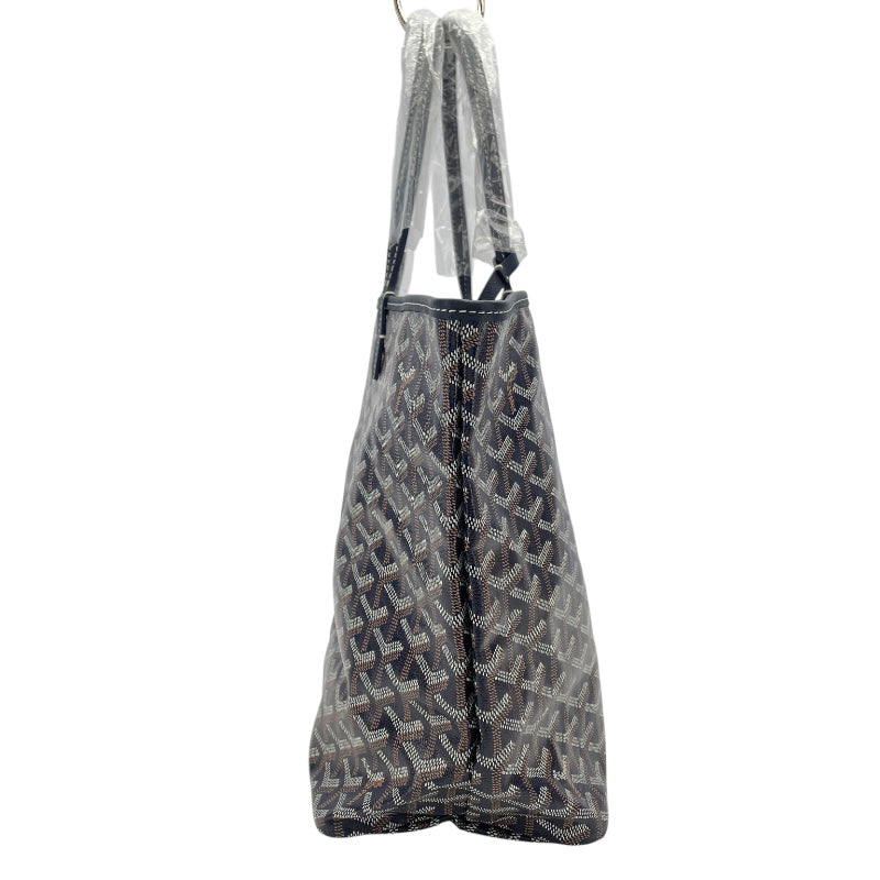 ゴヤール GOYARD サンルイPM ネイビー ゴヤールコーティングキャンバス レディース トートバッグ