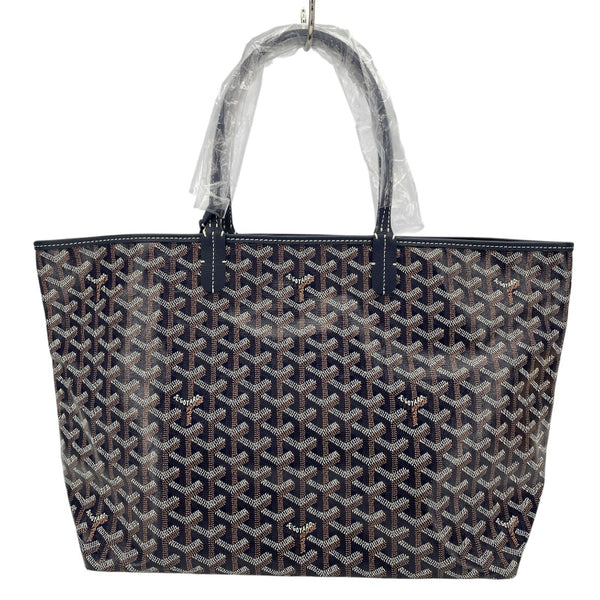 ゴヤール GOYARD サンルイPM ネイビー ゴヤールコーティングキャンバス レディース トートバッグ