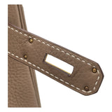 エルメス HERMES バーキン30 D刻 エトゥープ GD金具 トゴ レディース ハンドバッグ