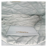 シャネル CHANEL CHANEL22 ミニ ハンド AS3980 ライトブルー GD金具 キャビアスキン レディース ショルダーバッグ