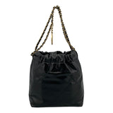 シャネル CHANEL CHANEL22 ミニ AS3980 ブラック GD金具 カーフ レディース ショルダーバッグ