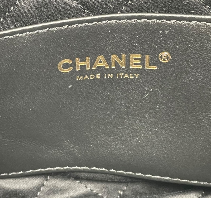 シャネル CHANEL CHANEL22 ミニ AS3980 ブラック GD金具 カーフ レディース ショルダーバッグ