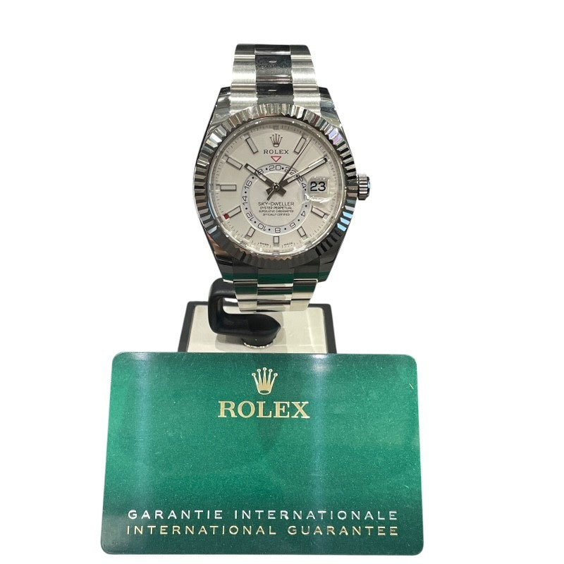 ロレックス ROLEX スカイドゥエラー 326934 SS/WG メンズ 腕時計
