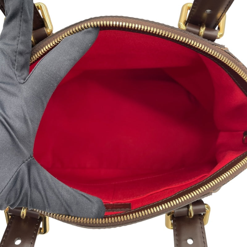 ルイ・ヴィトン LOUIS VUITTON ヴェローナMM N41118 ブラウン ダミエ・エベヌ レディース ショルダーバッグ