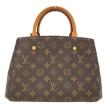ルイ・ヴィトン LOUIS VUITTON モンテーニュBB M41055 ブラウン モノグラムキャンバス レディース ショルダーバッグ
