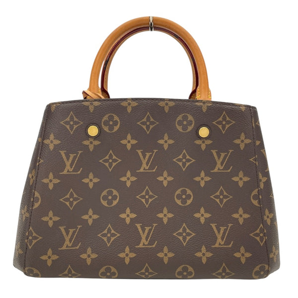 ルイ・ヴィトン LOUIS VUITTON モンテーニュBB M41055 ブラウン モノグラムキャンバス レディース ショルダーバッグ