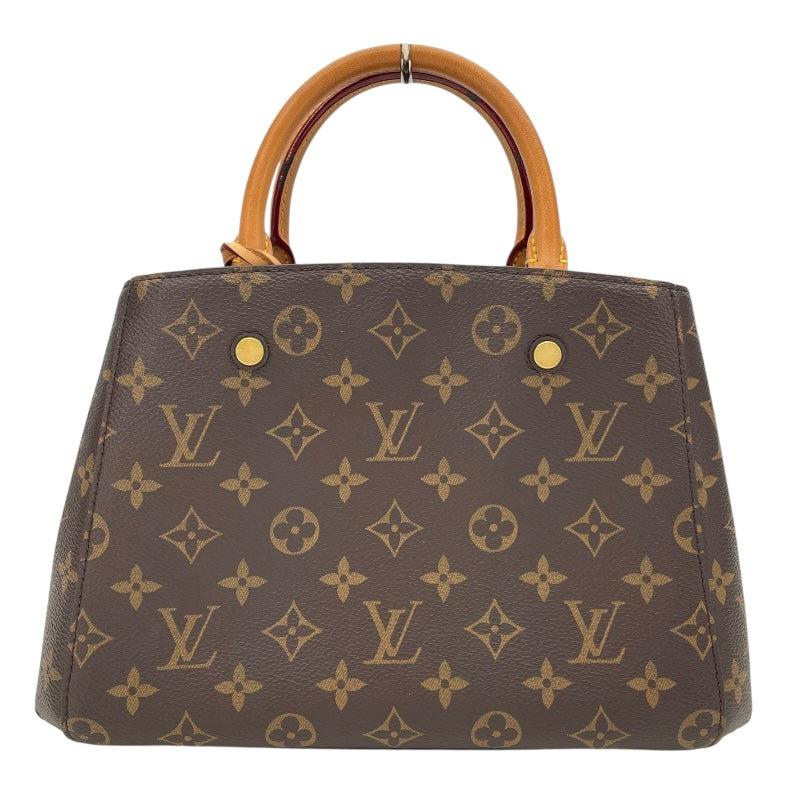 ルイ・ヴィトン LOUIS VUITTON モンテーニュBB M41055 ブラウン モノグラムキャンバス レディース ショルダーバッグ
