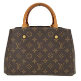 ルイ・ヴィトン LOUIS VUITTON モンテーニュBB M41055 ブラウン モノグラムキャンバス レディース ショルダーバッグ