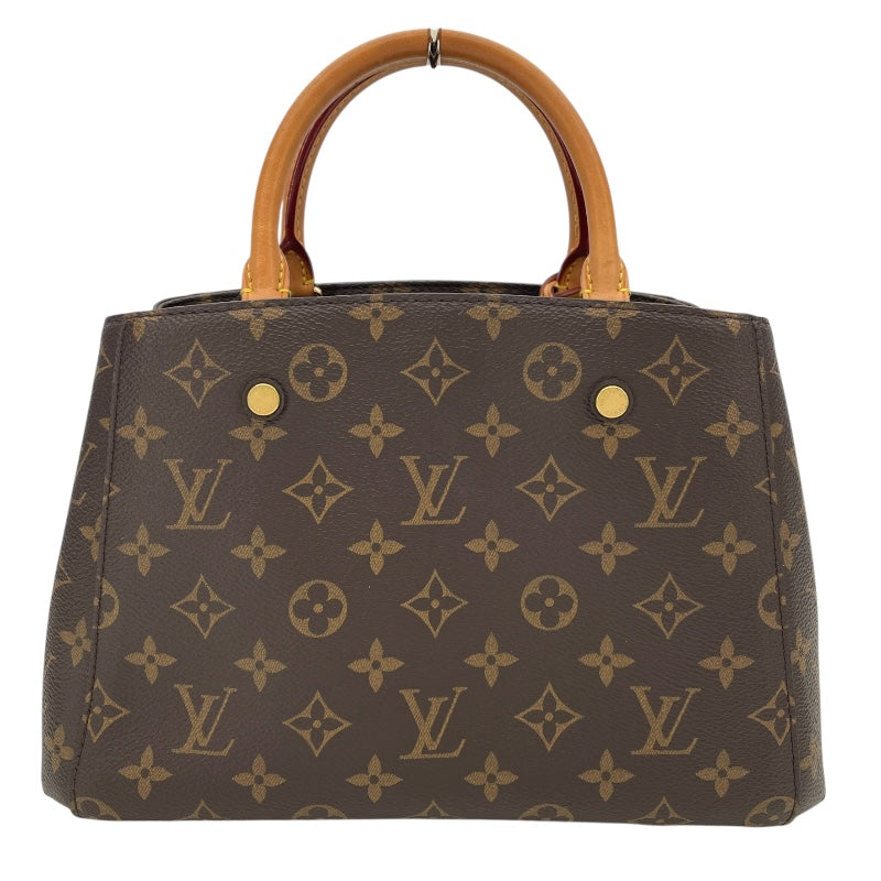 ルイ・ヴィトン LOUIS VUITTON モンテーニュBB M41055 ブラウン モノグラムキャンバス レディース ショルダーバッグ