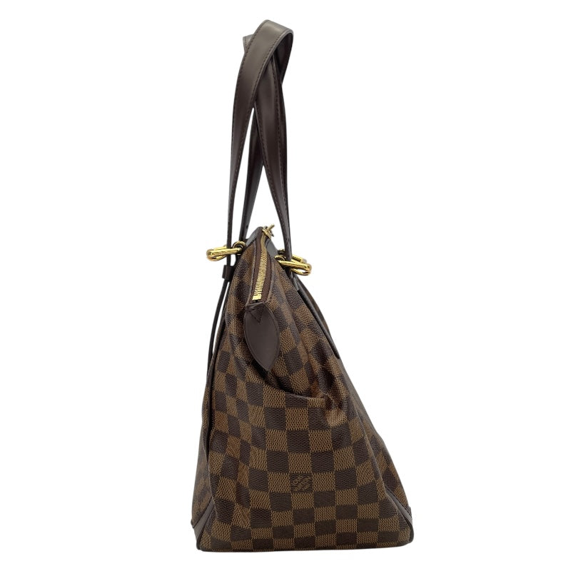 ルイ・ヴィトン LOUIS VUITTON ヴェローナMM N41118 ブラウン ダミエ・エベヌ レディース ショルダーバッグ