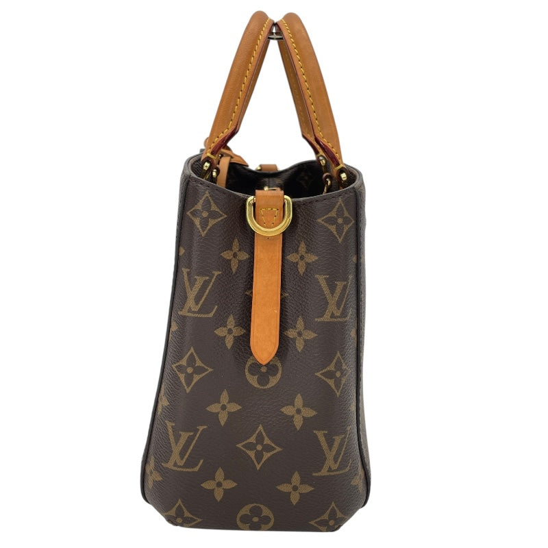 ルイ・ヴィトン LOUIS VUITTON モンテーニュBB M41055 ブラウン モノグラムキャンバス レディース ショルダーバッグ