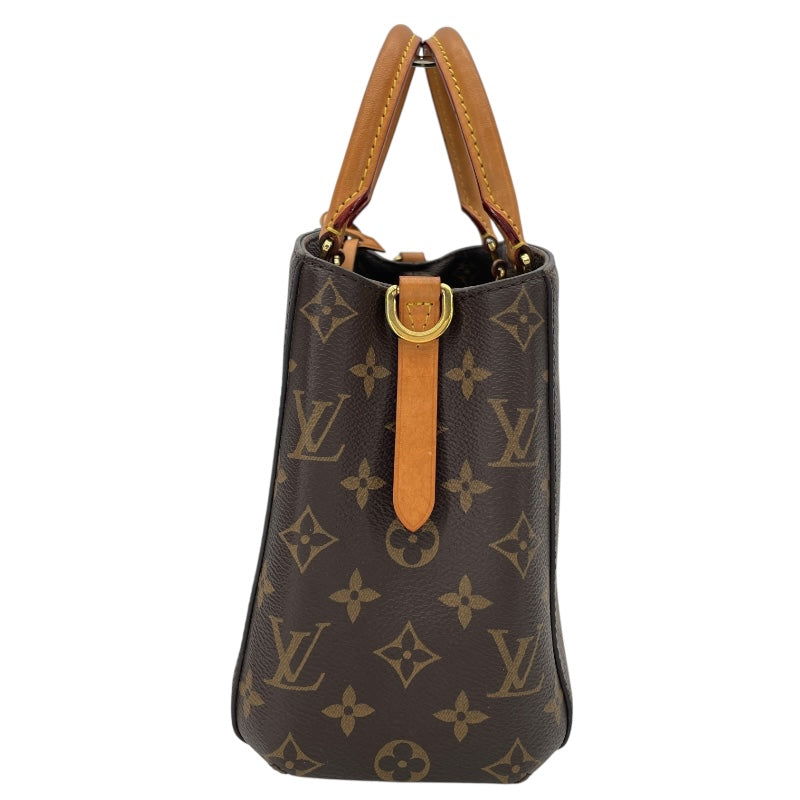 ルイ・ヴィトン LOUIS VUITTON モンテーニュBB M41055 ブラウン モノグラムキャンバス レディース ショルダーバッグ