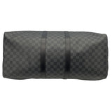 ルイ・ヴィトン LOUIS VUITTON キーポル･バンドリエール 55 N41413 ブラック ダミエ・グラフィット メンズ ボストンバッグ