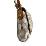 ルイ・ヴィトン LOUIS VUITTON フェイボリットPM N41277 ホワイト ダミエ・アズール レディース ショルダーバッグ
