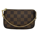 ルイ・ヴィトン LOUIS VUITTON ミニ ポシェット・アクセソワール N58009 ダミエエベヌ ダミエ・キャンバス レディース ポーチ