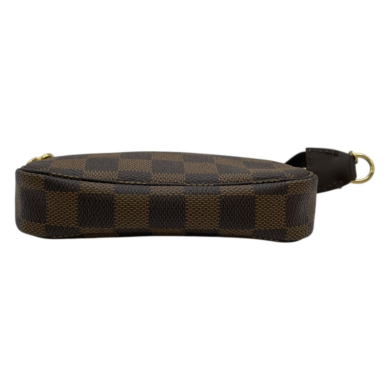 ルイ・ヴィトン LOUIS VUITTON ミニ ポシェット・アクセソワール N58009 ダミエエベヌ ダミエ・キャンバス レディース ポーチ