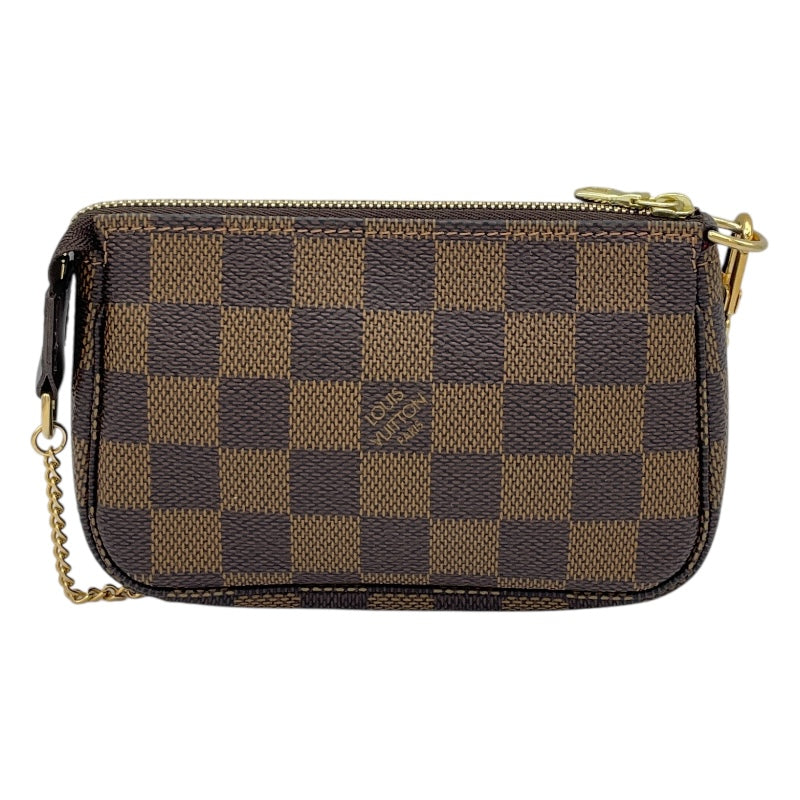 ルイ・ヴィトン LOUIS VUITTON ミニ ポシェット・アクセソワール N58009 ダミエエベヌ ダミエ・キャンバス レディース ポーチ