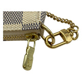 ルイ・ヴィトン LOUIS VUITTON ミニポシェットアクセソワール N58010 ダミエアズール ダミエキャンバス レディース ポーチ
