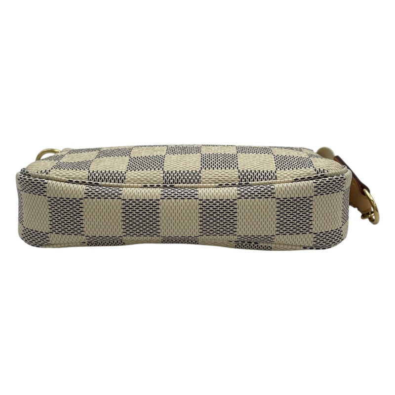 ルイ・ヴィトン LOUIS VUITTON ミニポシェットアクセソワール N58010 ダミエアズール ダミエキャンバス レディース ポーチ