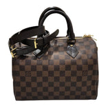 ルイ・ヴィトン LOUIS VUITTON スピーディ・バンドリエール 25 N41368 ブラウン ダミエ・エベヌ レディース ショルダーバッグ