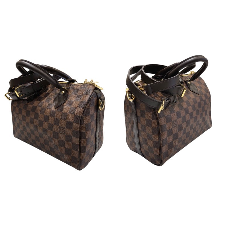 ルイ・ヴィトン LOUIS VUITTON スピーディ・バンドリエール 25 N41368 ブラウン ダミエ・エベヌ レディース ショルダーバッグ