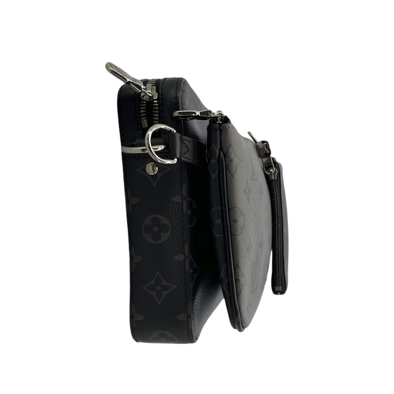 ルイ・ヴィトン LOUIS VUITTON トリオメッセンジャー M69443 ブラック モノグラム・エクリプス メンズ ショルダーバッグ