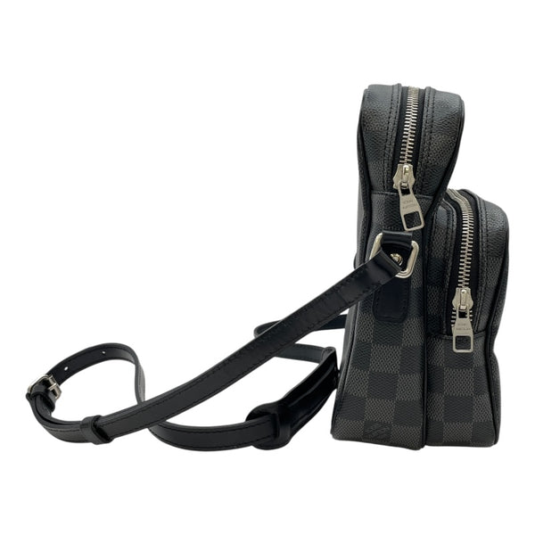 ルイ・ヴィトン LOUIS VUITTON レム N41446 ブラック ダミエグラフィット メンズ ショルダーバッグ