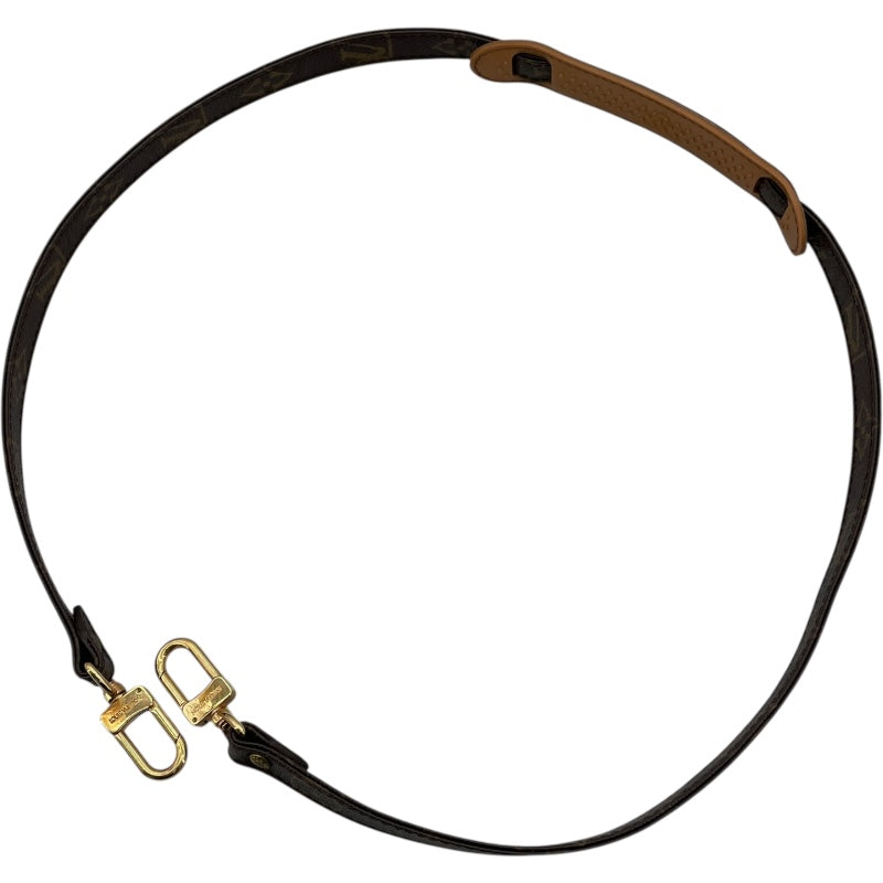 ルイ・ヴィトン LOUIS VUITTON ショルダーストラップ J75010 ブラウン モノグラム・キャンバス ユニセックス ショルダーストラップ