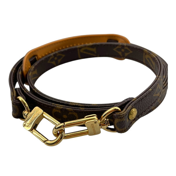 LOUIS VUITTON - ルイヴィトン LOUIS VUITTON ショルダーストラップ モノグラム J75010 ブラウン ルイ・ヴィトン LOUIS VUITTON ショルダーストラップ J75010