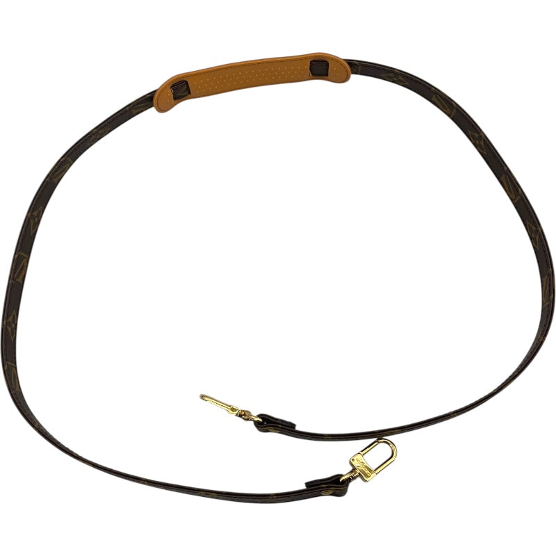 ルイ・ヴィトン LOUIS VUITTON ショルダーストラップ J75010 ブラウン モノグラム・キャンバス ユニセックス ショルダーストラップ