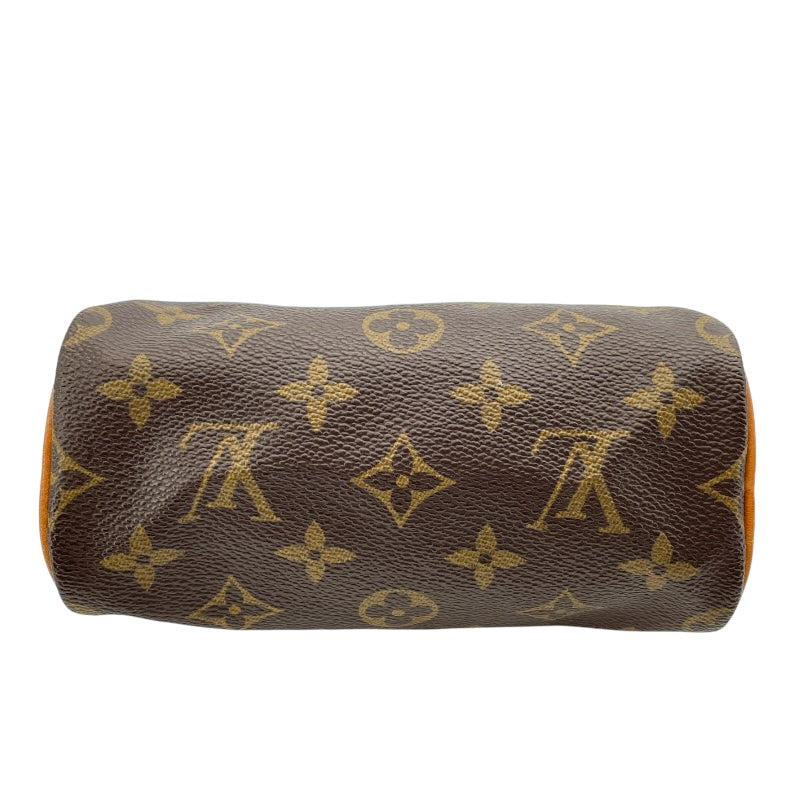 ルイ・ヴィトン LOUIS VUITTON ミニスピーディー M41534 ブラウン　ゴールド金具 モノグラムキャンバス レディース ショルダーバッグ