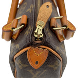 ルイ・ヴィトン LOUIS VUITTON ミニスピーディー M41534 ブラウン　ゴールド金具 モノグラムキャンバス レディース ショルダーバッグ