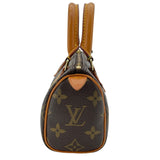 ルイ・ヴィトン LOUIS VUITTON ミニスピーディー M41534 ブラウン　ゴールド金具 モノグラムキャンバス レディース ショルダーバッグ